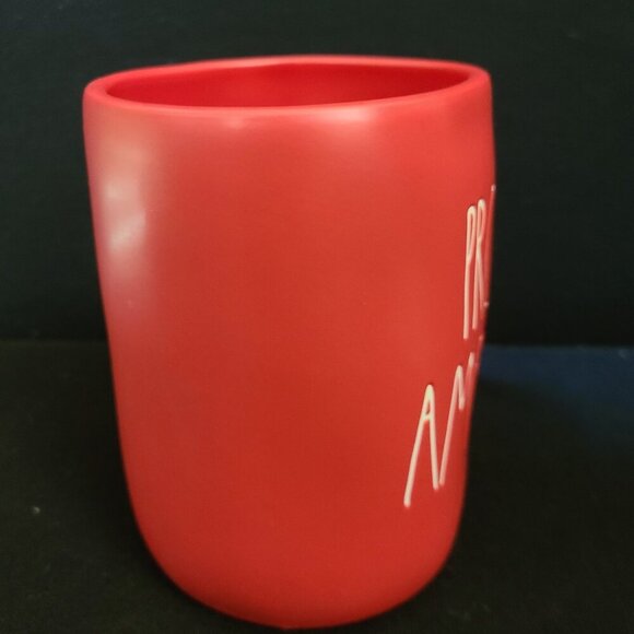 Rae Dunn PROUD AMERICAN Red Coffee Mug & ROLFS Leather US Flag Coin Purse - Picture 3 of 13